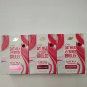 DOVE OAT MILK & BERRY BRULEE PLANT MILK CLEANSING BAR SOAP 5 OZ (3 LOT)