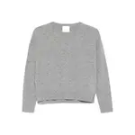 [Allude] Allude Round-neck Cashmere Sweater S GREY