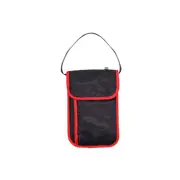 Catzon RH70 Travel Neck Passport Holder Wallet for Women & Men-Red