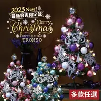 在飛比找松果購物優惠-北歐絕美聖誕樹 含掛飾燈串 60cm 小聖誕樹 桌上聖誕樹 