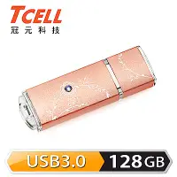 在飛比找Yahoo奇摩購物中心優惠-TCELL 冠元-USB3.0 128GB 絢麗粉彩系列 隨