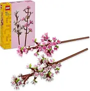 LEGO Botanical Collection Cherry Blossoms, Collectible Artificial Flowers Set, Kids Toy for Home, Office or Desk Decor for 8 Plus Year Old Girls, Boys and Teenagers 40725