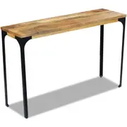 Console Table Mango Wood 120x35x76 cm vidaXL