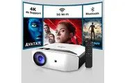 ALLIUMS 4K Projector with Wi-Fi & Bluetooth, AP-20