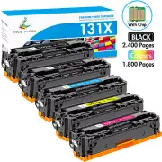 5PCS CF210A 131A 131X CF210X Toner for HP LaserJet Pro 200 M276nw M251nw M276n
