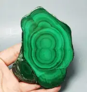 Beautiful Natural Green Malachite Polished Freeform Reiki Healing