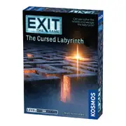 Kosmos Exit The Game The Cursed Labyrinth Puzzle Maze Family Strategy Game 10y+