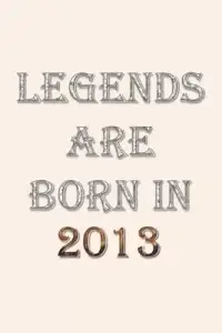 在飛比找博客來優惠-Legends Are Born In 2013 Noteb