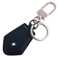 在飛比找ETMall東森購物網優惠-萬寶龍 Mont blanc 匠心系列防刮皮革鑰匙扣(深藍)