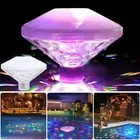 LED Swimming Pool Lights Pond Lamp Baths Decorate Lamps RGB Floating Pool Lights