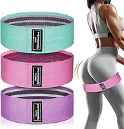 Sports Resistance Band, Three-Level Exercise Bands Set, Suitable for Both Men and Women,Skin-Friendly,Hip and Leg Elastic Bands, Physio Band,Suitable for Home Fitness, Gym, Yoga