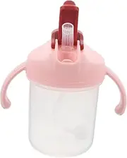 OATIPHO Elderly Care Weighted Straw Cup for Safe Drinking Spill Sippy Cup with Precision Measurement for Dysphagia Patients and Bedridden Individuals Durable Antichoke Design
