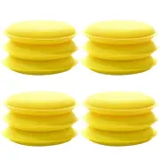 Car Round Waxing Polish Sponges High Density Foam Applicator Pads Curing Polish