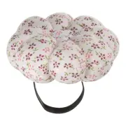 Wrist Pin Cushion Pumpkin Needle Sewing with Elastic Wrist Belt, White Red