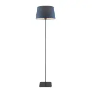 Devon Floor Lamp, Blue, Black
