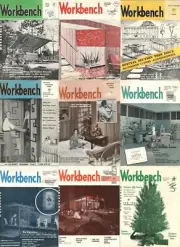 Workbench Magazine Carpentry Woodwork Plans (1958-1964) - 42 Old Issues on DVD