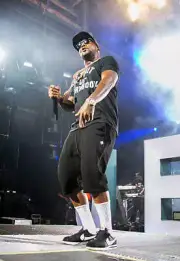 Jeezy at the Under the Influence of Music Tour at DTE Energy Mus- 2014 Photo 12