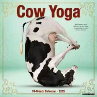 在飛比找博客來優惠-Cow Yoga 2025 12 X 12 Wall Cal