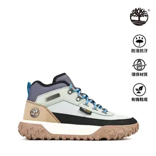 Timberland 男款淺灰色磨砂革GreenStride™ Motion 6 健行鞋|A6758EA2