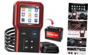 OBD2 Scanner with Upgrade Battery Tester - Diagnostic Tool for Cars That red
