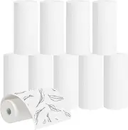 10 Rolls of Thermal Print Paper by KozyOne, 57 x 25 mm Coreless Inkless Black and White Print Paper for Mini Thermal Printer,
