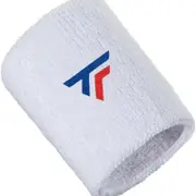Tecnifibre Tennis XL Wristband Wrist Bands Sweatband Sport Squash Cotton White