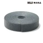 【MUJI 無印良品】附裁線束繩帶/深灰 裁線間距約50MM.全長3M.寬15MM