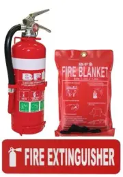 2.5kg Fire Extinguisher 3A:40B:E Dry Powder Fire Extinguisher Boat Caravan Car
