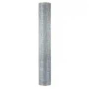 25M Roll Galvanised Welded Wire Mesh Fence Garden Chicken Coop Aviary Fencing