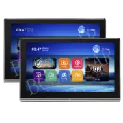 Android 11 Car Headrest Monitor Touch Screen Bluetooth Video FHD TV Player WiFi