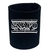Situation Normal Snafu All - Funny Novelty Stubby Holder