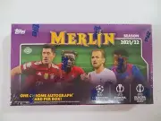 2021-2022 TOPPS MERLIN UEFA HOBBY BOX