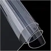 Office Chair Mat for Hardwood Floor, Heavy Duty Area Rugs, 1.5 MM Thick Plastic Tablecloth, Kitchen Living Room(140x300cm/4.6x10ft)