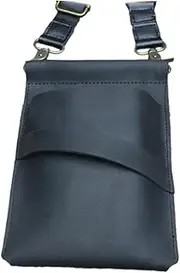 Folpus Hairdresser Scissor Bag Haircutting Tool Holder Bag Pouch Organizer Scissors Holder for Barbers Hairstylist Combs Hairpins, Black