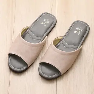 【333家居鞋館】台灣製優雅歐風室內皮拖鞋-粉紅