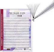 BeauFairy Black Cluster Eyelash Extensions Kit, 0.05 10D Individual Lashes, 15mm Curl Wispy Clusters Lashes, Reusable DIY Lash Extensions, Handmade Eyelashes for Women Girls, 012