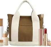 [Generic] Women Canvas Tote, Canvas Tote Bag, Fall Winter Tote, Casual Bag, Simple Fashion Bag for Women Versatile Canvas Purse with Shoulder Strap, Ideal for Casual Outings