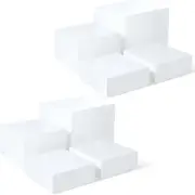 Set of 8 Acrylic Cube Display Box Risers Food Buffet Riser for Table, Retail ...