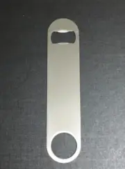 KISEER Heavy Duty Stainless Steel Flat Bottle Opener 6 Pack