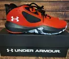 Under Armour UA Lockdown 6 Basketball Shoes Red/Black 3025616-600 Men's 10.5 11