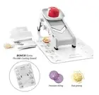 Tupperware Mando Chef Food Slicer / Cutter Mandoline - Kitchen Tools + Mat New