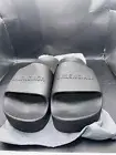 BALENCIAGA Womens Black Chunky Open Toe Platform Slide Sandals