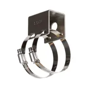 BullBar Light Antenna Mount, 52-76mm 1 Set,304 Stainless Steel, Mounting Brackets Bull Bar Handlebar Bracket UHF VHF Clamps LED ATV UTV Holder
