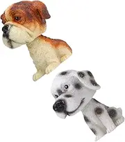 Car Accessories Bobblehead for Dashboard Car Ornaments Shaking Head Animal Figure