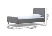 RAINEY King Single Bed