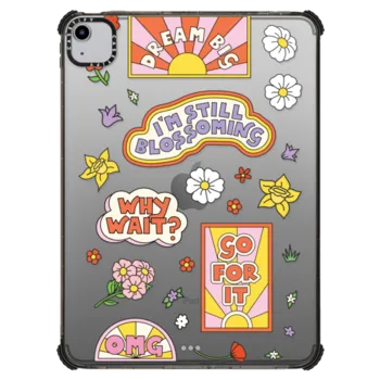 iPad Air (4th/5th gen) iPad Impact Case I'm Still Blossoming iPad Case by Martina Martian