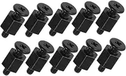 Sturdy Hexagon Head Screws for m Black for Computer Repair Maintenance