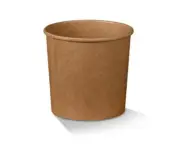 PE Coated Brown Kraft Soup Bowl 26oz 500pc/ctn