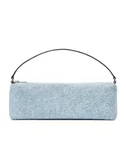 Alexander Wang Heiress Flex Denim Bag One size blue