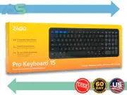 ZAGG Pro Keyboard 15 - 15" Wireless Charging Desktop Keyboard for Windows, macOS